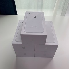 【5台】Apple iPhone8・64GB・SIM FREE・シルバー