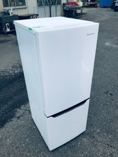 ET170番⭐️Hisense2ドア冷凍冷蔵庫⭐️2019年式