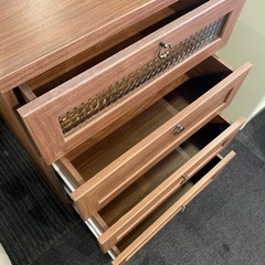 チェスト　収納　ブラウン