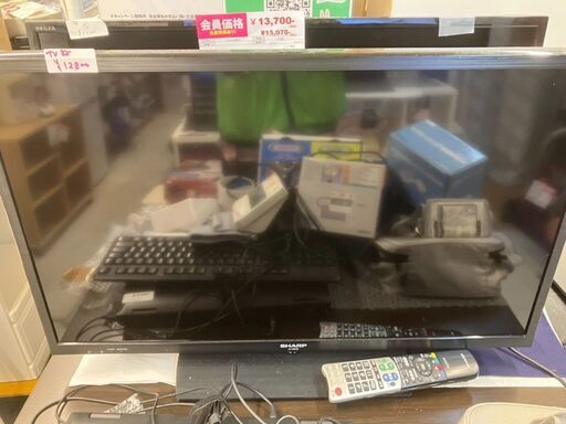 ☆中古￥12,800！【会員価格￥12,800】SHARP　32インチ液晶テレビ　家電　LC-32H20型　【BI204】