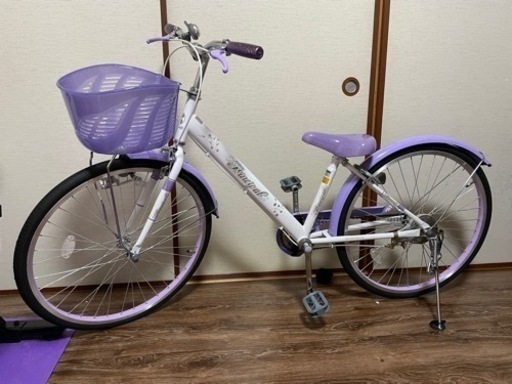 FG220レックス 24インチ 子供用 自転車 (668) パープル V200804970直接引取