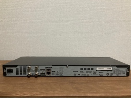Panasonic】ブルーレイディスクレコーダー DMR-BRS510
