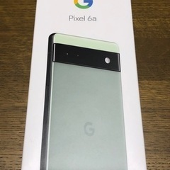 【値下げ】Google Pixel 6a SageグリーンSIMフリー128GB Google Pixel 6a 128GB Sage セージ SIMフリー 本体