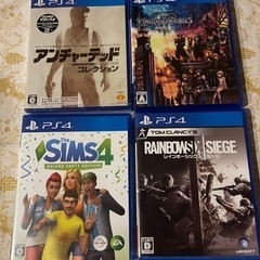 ps4 ソフト　４本セット
