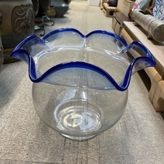 綺麗なガラス金鱼鉢