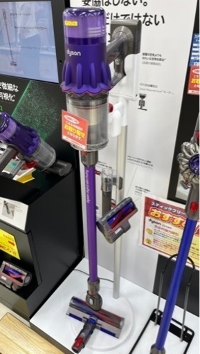 サイクロン式 コードレス掃除機 Dyson Digital Slim Fluffy SV18FFN