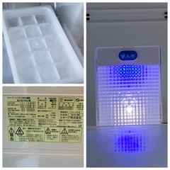 プラズマクラスター SHARP 137L 冷蔵庫 ガラス扉 どっちでもドア SJ