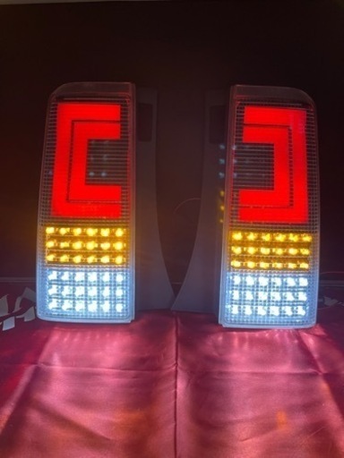 NCP30 bB クリアランス 純正アクリル加工 フルLEDテール 流星 