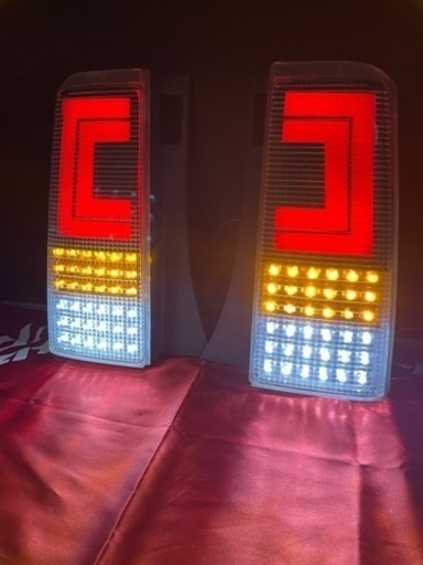 NCP30 bB 純正アクリル加工 フルLEDテール