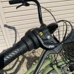 新品☆未使用 ママチャリ 20インチ チャイルドシートok エバーグリーン