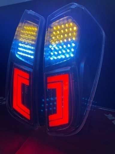 B21A デイズルークス　純正アクリル加工　フルLEDテール　流れるウィンカー対応！！ B21Aデイズルークス後期 純正アクリル加工 フルLEDテール