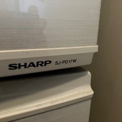 シャープ　冷蔵庫　sj-pd17w