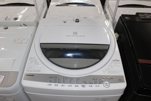 ☆特別価格 高年式 美品人気の6㎏！☆TOSHIBA 東芝 全自動洗濯機 AW