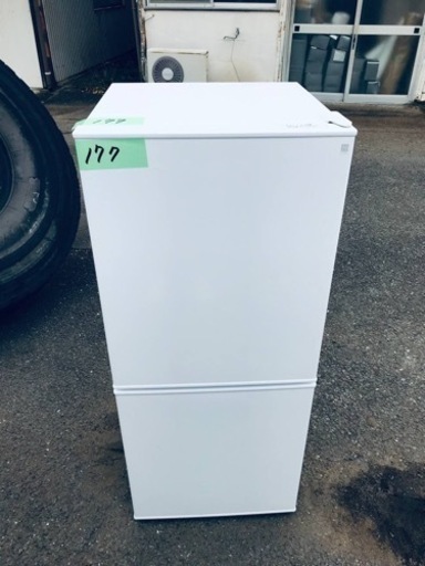 ✨2021年製✨177番 ニトリ✨2ドア冷蔵庫✨NTR-106WH‼️