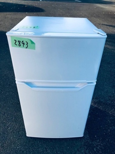 ①✨2022年製✨2843番 山善✨冷凍冷蔵庫✨YFR-D91‼️