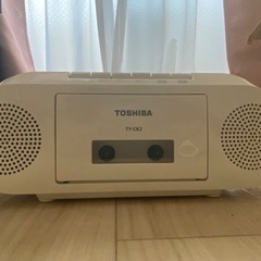 CDラジオカセットレコーダー東芝TY-CK2