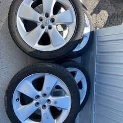 プリウス30後期純正ホイールタイヤ