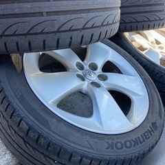 プリウス30後期純正ホイールタイヤ