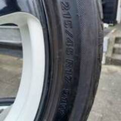 中古　HRSホイール　215/45R17 4本セット