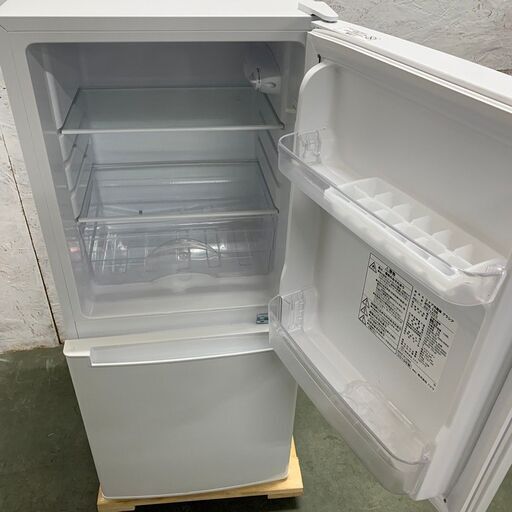 【NITORI】ニトリ 2ドア冷凍冷蔵庫 グラシア 容量106L 冷凍室33L 冷蔵室73L NTR-106 2019年製