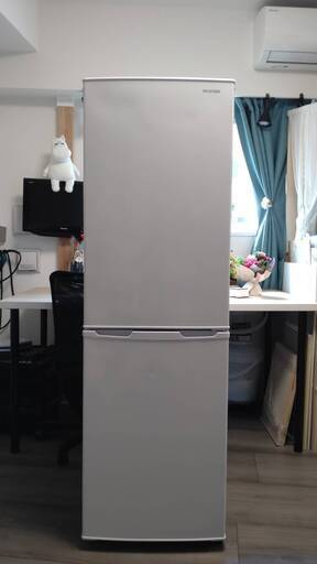 IRIS OHYAMA ノンフロン冷凍冷蔵庫 162L ホワイト AF162-W（使用期間