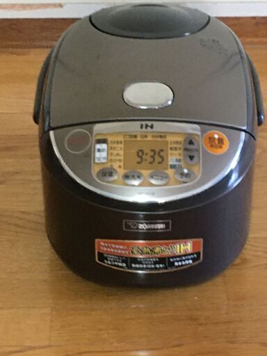 象印IH炊飯器1升炊き　稼働中、きれいです。