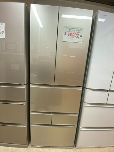 宇都宮でお買得な家電を探すなら『オトワリバース！』東芝／TOSHIBA 6ドア 462L 冷蔵庫 配送も対応