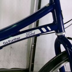 C251★￥21800スタート★整備済み 中古折りたたみ自転車 【26インチ 　ＦＯＲＤ　アルミフレーム　青　】