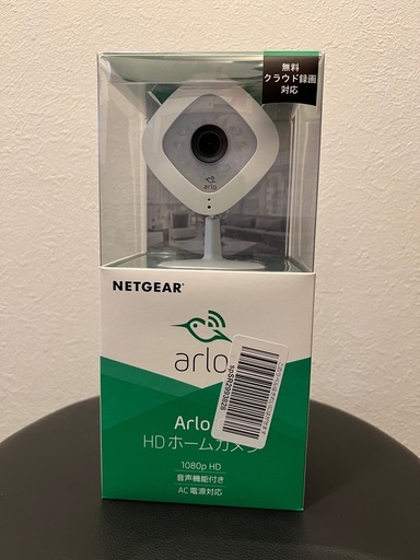 HDホームカメラ arlo Q  NETGEAR【平日11~17時 港区白金のオフィスまで来てくださる方限定】