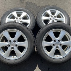 トヨタ エスティマ純正アルミホイール&スタッドレスタイヤ