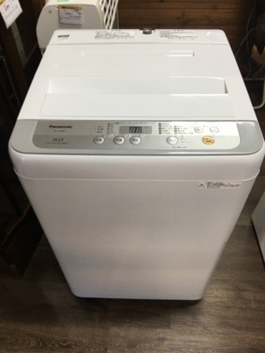 パナソニック　洗濯機　5k 2017年製　中古美品