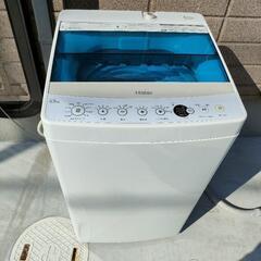 洗濯機4.5kg 2017年製 ハイアールHaier JW-C45A