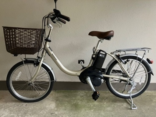 10/3迄】パナソニック電動アシスト自転車 ビビ BE-ELL03S 20型 美品