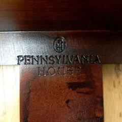 PENNSYLVANIA HOUSE 猫脚 クラシック ローテーブル センターテーブル カットガラス アンティーク調 ヴィンテージ ペンシルバニアハウス 札幌市 厚別区