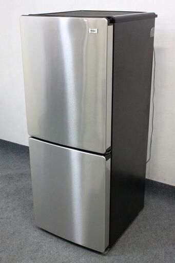 高年式2021年製！ハイアール アーバンカフェ ステンレスブラック 2ドア冷凍冷蔵庫 148L JR-XP2NF148F 中古家電 店頭引取歓迎 R6559)