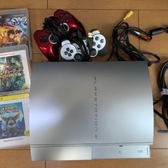 PS3本体&ソフト3本セット
