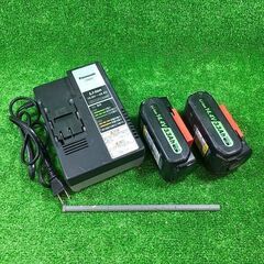 Panasonic EZ4540LR2S-B 全ネジカッター14.4V バッテリー2個付き【市川