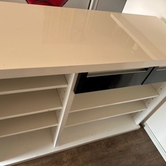 SEAカゴバーキン-ニトリ　バーカウンター&椅子