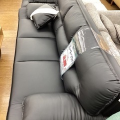 KI-120【新入荷　アウトレット】3シーターソファ　白×黒　2050 KI-120【新入荷 アウトレット】3シーターソファ 白×黒 2050