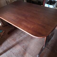 【値下げ】ダイニング5点セット　テーブル×1 椅子×4　配達します(地域によります)