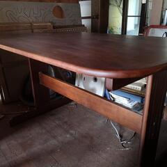 【値下げ】ダイニング5点セット　テーブル×1 椅子×4　配達します(地域によります)