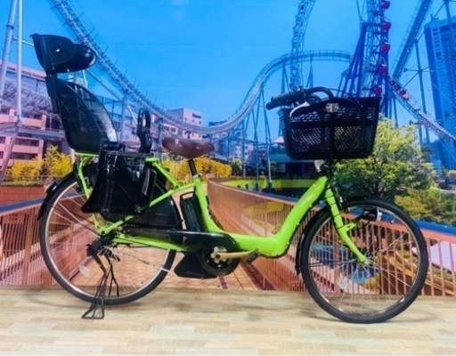 ❷ 4379 超高性能バッテリー8.7A 子供乗せ電動自転車　✅YAMAHA