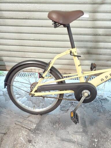 自転車中古ミニベロ　APRESMIDI　ライトカゴ鍵付き　タイヤ20インチ 自転車中古ミニベロ APRESMIDI ライトカゴ鍵付き タイヤ20インチ