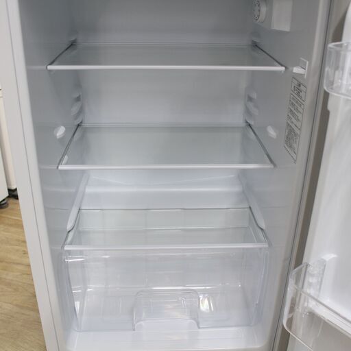 本物格安 冷凍冷蔵庫 ２.ハイセンス2ドア 120L 強化ガラス製棚 HR-B1201 冷蔵庫