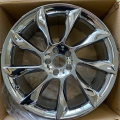 ベンツ・アウディ・ゴルフ・ロリンザーRS8タイプ・メッキ・20インチ・PCD112・新品未使用・1セットのみ・E・CL・CLS・S・SL等