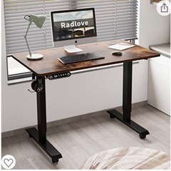 昇降機能付きデスク　110 x 60 cm