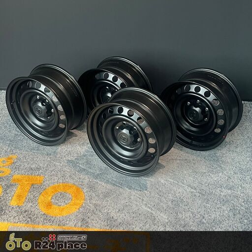 中古美品 トヨタ純正 スチールホイール4本セット 17×7.5J PCD139.7 6穴