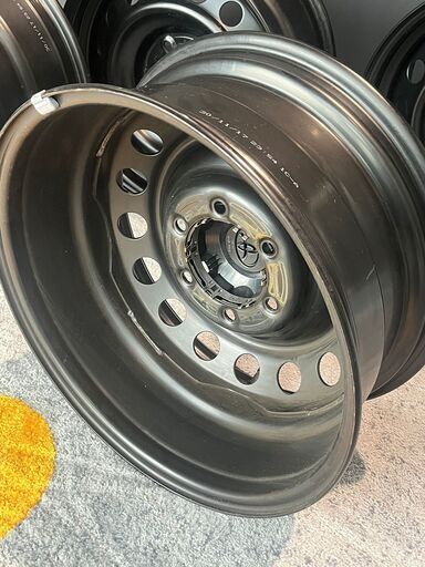 中古美品 トヨタ純正 スチールホイール4本セット 17×7.5J PCD139.7 6穴 