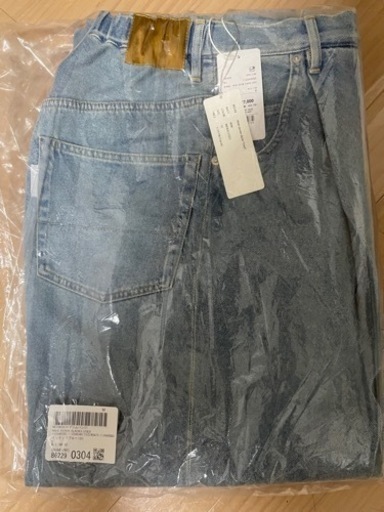 新品同様品!] [!定価29700円!] NEON SIGN WIDE DENIM SLACKS USED