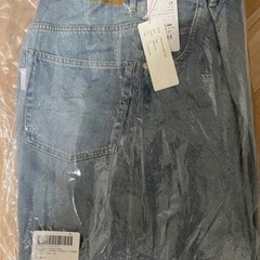 [!新品同様品!] [!定価29700円!] NEON SIGN WIDE DENIM SLACKS USED サイズ42-s